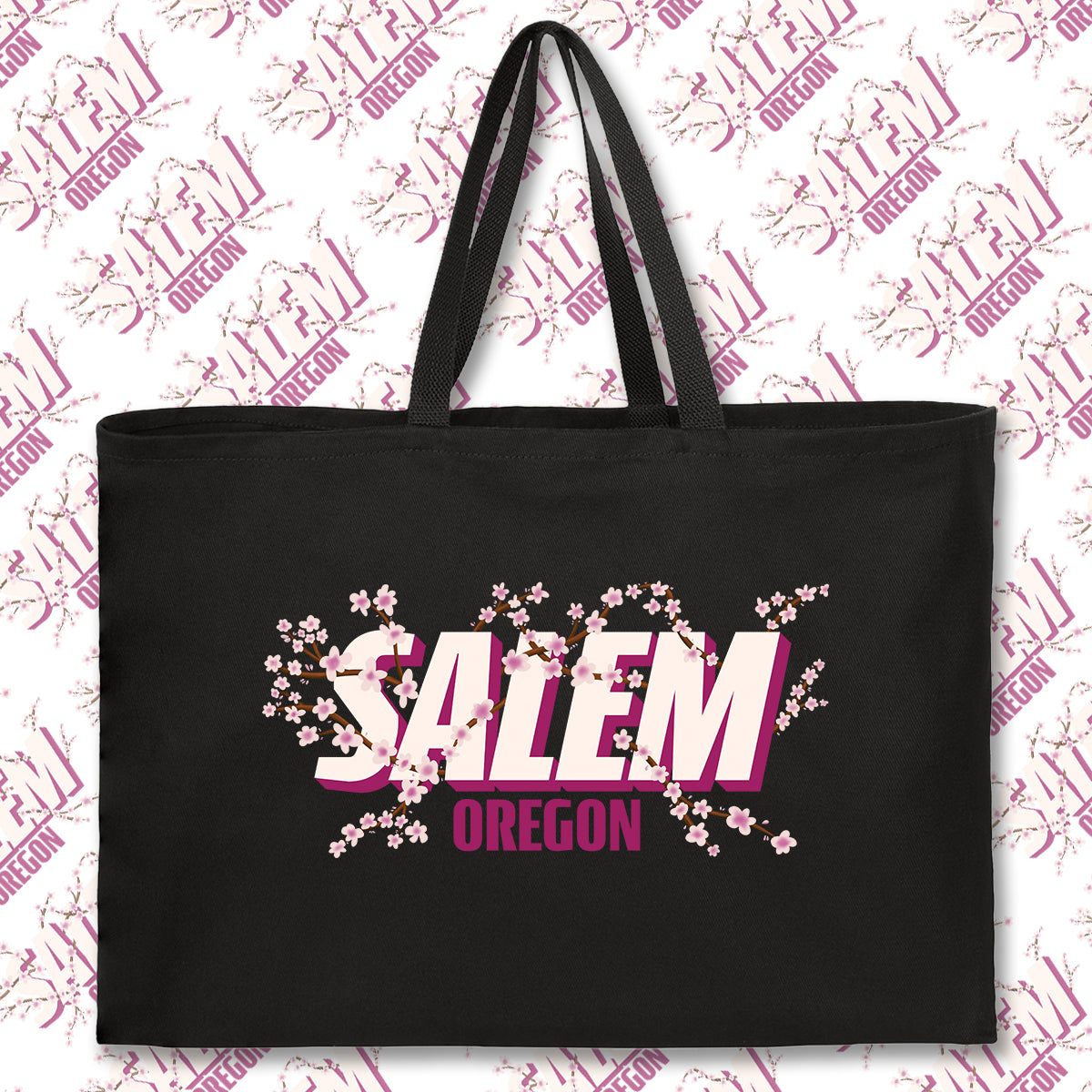 Salem Cherry Blossoms Tote